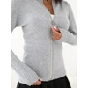 Italy Moda Sweter-IR-SW-JK7879.76-pilka