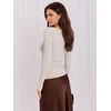 Italy Moda Sweter-IR-SW-JK8688.79-jasny smėlio spalva