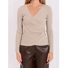 Italy Moda Sweter-IR-SW-JK8688.79-smėlio spalva