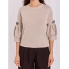 Italy Moda Sweter-IR-SW-JK8723A.01P-smėlio spalva