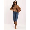 Italy Moda Sweter-IR-SW-K17003.99-camelowy