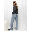 Italy Moda Sweter-IR-SW-K17003.99-ciemny pilka
