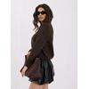 Italy Moda Sweter-IR-SW-K17003.99-ciemny ruda