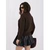 Italy Moda Sweter-IR-SW-K17003.99-ciemny ruda