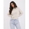Italy Moda Sweter-IR-SW-K17003.99-jasny smėlio spalva