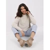 Italy Moda Sweter-IR-SW-K17003.99-jasny smėlio spalva