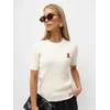 Italy Moda Sweter-IR-SW-QF1868.86-jasny smėlio spalva
