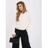 Italy Moda Sweter-IR-SW-QF3051.02-ecru