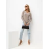 Italy Moda Sweter-IR-SW-QF6137.07-smėlio spalva