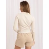 Italy Moda Sweter-IR-SW-QF6755.94-jasny smėlio spalva