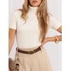 Italy Moda Sweter-IR-SW-QF8615.84-jasny smėlio spalva