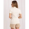 Italy Moda Sweter-IR-SW-QF8615.84-jasny smėlio spalva