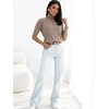 Italy Moda Sweter-IR-SW-QF9295-1.00-ciemny bezowy