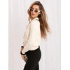 Italy Moda Sweter-IR-SW-QF9581.13-jasny smėlio spalva