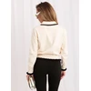 Italy Moda Sweter-IR-SW-QF9581.13-jasny smėlio spalva