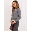 Italy Moda Sweter-IR-SW-QF9581.13-pilka