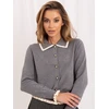 Italy Moda Sweter-IR-SW-QF9581.13-pilka
