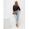 Italy Moda Sweter-IR-SW-QF9581.13-ruda