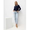 Italy Moda Sweter-IR-SW-QF9581.13-tamsiai mėlyna