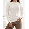 Italy Moda Sweter-IR-SW-RR1183.17-ecru