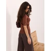 Italy Moda Sweter-IR-SW-RR1185.48-jasny ruda