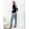 Italy Moda Sweter-IR-SW-RR1185.48-tamsiai mėlyna