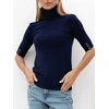 Italy Moda Sweter-IR-SW-RR1185.48-tamsiai mėlyna