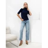 Italy Moda Sweter-IR-SW-RR1185.48-tamsiai mėlyna