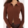 Italy Moda Sweter-IR-SW-RR1315.55-jasny ruda