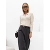 Italy Moda Sweter-IR-SW-RR1315.55-smėlio spalva