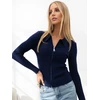 Italy Moda Sweter-IR-SW-RR1315.55-tamsiai mėlyna