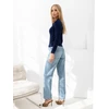 Italy Moda Sweter-IR-SW-RR1315.55-tamsiai mėlyna