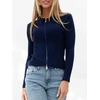 Italy Moda Sweter-IR-SW-RR1315.55-tamsiai mėlyna