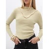 Italy Moda Sweter-IR-SW-RR1316.34-oliwkowy