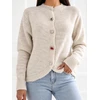 Italy Moda Sweter-IR-SW-RR986.22-jasny smėlio spalva
