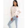 Italy Moda Sweter-IR-SW-RR986.22-jasny smėlio spalva