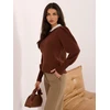 Italy Moda Sweter-IR-SW-YM926.13-jasny ruda