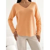 Italy Moda Sweter-IT-SW-0810.28-jasny oranžinė
