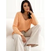 Italy Moda Sweter-IT-SW-0810.28-jasny oranžinė