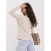Italy Moda Sweter-IT-SW-0810.28-smėlio spalva