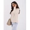 Italy Moda Sweter-IT-SW-0810.28-smėlio spalva