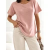 Italy Moda Sweter-IT-SW-2204.36-ciemny rožinė