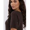 Italy Moda Sweter-IT-SW-2204.36-ciemny ruda