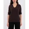 Italy Moda Sweter-IT-SW-2601.31-ciemny ruda