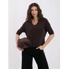 Italy Moda Sweter-IT-SW-2601.31-ciemny ruda