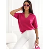 Italy Moda Sweter-IT-SW-2601.31-fuksjowy