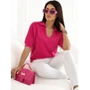 Italy Moda Sweter-IT-SW-2601.31-fuksjowy