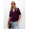 Italy Moda Sweter-IT-SW-2601.51-ciemny violetinė