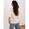 Italy Moda Sweter-IT-SW-2601.51-jasny smėlio spalva