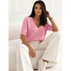 Italy Moda Sweter-IT-SW-2602.78-jasny rožinė